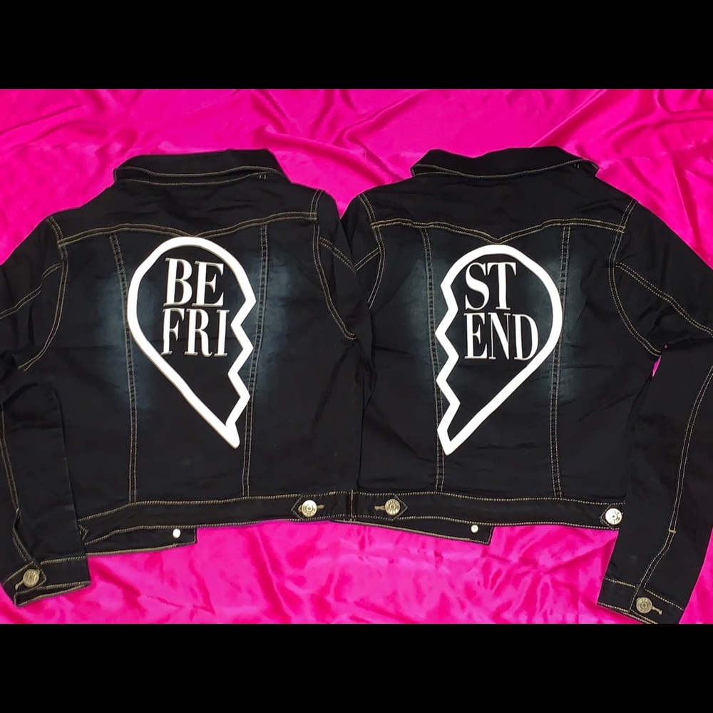Matching Best Friend Jackets CUSTOM